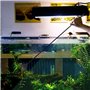 Grattoir Aquarium Algues Grattoir 15PCS Grattoir Algues Nettoyage Aquarium Aluminium Nettoyant Verre Aquarium Grattoir Nettoyage