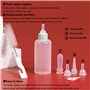 onebarleycorn Biberon Chaton, Biberon Chaton Nouveau Né Biberon Chiot Non Sevré,Tétines et Brosse à Nettoyer (60ml)
