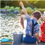 GZLCEU Lot de 40 bobines de pêche en Mousse légère pour Tenir Les Lignes de pêche et Les hameçons de pêche Pratique (Couleur alé