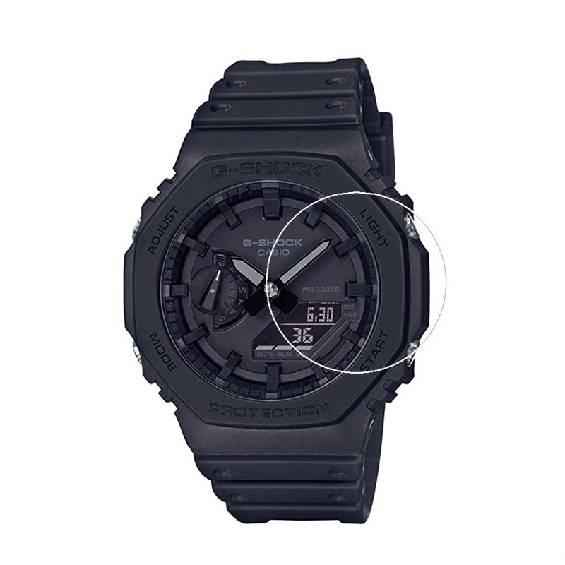 Zshion Lot de 2 films de protection d'écran pour Casio G-Shock GA-2100