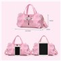CSPone Sac de Danse Classique Fille Sac de Sport Fille Sac de Danse Filles Beau Sac de Danse Latine Sac bandoulière Danse Cadeau