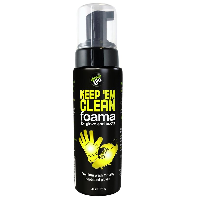 gloveglu Keep Em Clean Foama pour Gants de Gardien de But et Chaussures Football 200 ML