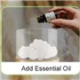 SM SunniMix 10pcs Galet Aromatique Diffuseur d'Huiles Essentielles Fleur - Rose
