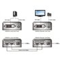 ATEN VE600A Unité d'extension DVI Noir 60 m (Import Allemagne)
