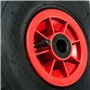LOT de 4 x roue gonflable diable 260 x 85 (3.00-4) alésage 20 mm roulement à rouleaux