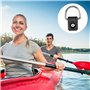 SNAGAROG 10 Pcs Accessoire Bateau d’Anneaux Crochets d'Arrimage en Acier INOX D-Rings Anti-Corrosion Anneaux d'Amarrage avec Vis
