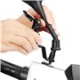 Forevercam Support de rétroviseur de Moto en Aluminium Rotation à 360 ° Pince de Support en métal Compatible pour Gopro Max Hero