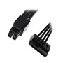 Bolwins Q81S Mini câble d'alimentation 4 broches vers SATA SSD 45 cm pour PC Lenovo M410 M610