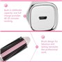 Sèche cheveux Brosse à air chaud, brosse à rouleau à cheveux, brosse pour fer à friser Lisseur rechargeable avec deux tensions F