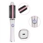 Sèche cheveux Brosse à air chaud, brosse à rouleau à cheveux, brosse pour fer à friser Lisseur rechargeable avec deux tensions F