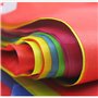 985 Pieds banderoles Drapeaux, 450 pièces Grands Drapeaux Multicolore Tissu Fanion Guirlande extérieure pour Anniversaire Mariag