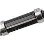 Bestgle Mèche de Routeur à Garniture Affleurante Outil de Menuiserie à Roulement Supérieur et Inférieur 25mm X 6.35" Noir
