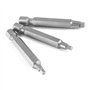 Bestgle 6.35mm Tige Jeu de 3 Set 3pcs Embouts de Tournevis à Tête Carrée Magnétique, Jeu d'Embouts de Tournevis SQ1 SQ2 SQ3, Lon