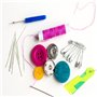 CCLKHY 2 Pcs Enfile-Aiguilles, Plastique DIY Enfile-Fil, Enfile-Aiguilles en Plastique pour Couture, Point de Croix Enfile-Aigui