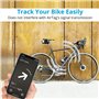 Olakin Airtag Support vélo Universel, Support de vélo Antivol avec vis de Sécurité, étanche, Localisation GPS avec Accessoires, 