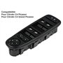 YAOPEI Commande Leve Vitre C4 Picasso Conducteur Avant Gauche 6554.YH Interrupteur Bouton Lève Vitre Pour Citroen C4 Grand Picas