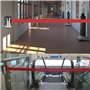 Aweisile 5M Barrière Sécurité Mural Système Mount Retractable Controle Foule Guidage de Foules Rétractable Barrière Ruban la Séc