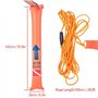 MAGT Bouée Balise Professionnelle, Marqueur De Surface De Plongée De Haute Visibilité De PVC, Bouée De Mouillage De Signal De Su