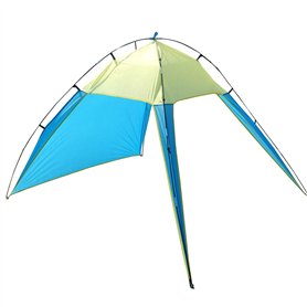 Auvent d'extérieur familial tente de plage portable en aluminium anti-UV