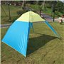 Auvent d'extérieur familial tente de plage portable en aluminium anti-UV, protection solaire, bâches de toit étanches, abris de 