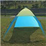 Auvent d'extérieur familial tente de plage portable en aluminium anti-UV, protection solaire, bâches de toit étanches, abris de 
