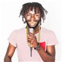Gejoy Costume de Rappeur Hip Hop, Collier de Chaîne Faux d’Or Collier Chunky avec Plaqué Or pour Bouche Haut Bas Grilles de Dent
