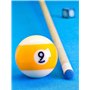 Quesuc 20 pièces embouts de queue de billard de 13 mm de remplacement avec boîte de rangement pour queues de billard et snooker,