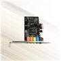 Uonlytech Cartes Son Internes D'ordinateur Puces Pcie Carte Son 5.1 Carte Son Pcie Son Interne Entourer Son Stéréo D