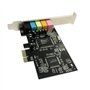Uonlytech Cartes Son Internes D'ordinateur Puces Pcie Carte Son 5.1 Carte Son Pcie Son Interne Entourer Son Stéréo D
