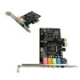 Uonlytech Cartes Son Internes D'ordinateur Puces Pcie Carte Son 5.1 Carte Son Pcie Son Interne Entourer Son Stéréo D