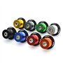 2pcs M6 6mm Diabolos Le Mans Support de Montage pour YZF R1 R3 R6 R6S R25 R125 600R (Noir)