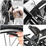 Kit Crevaison Velo avec 3 Levier Pneu Velo