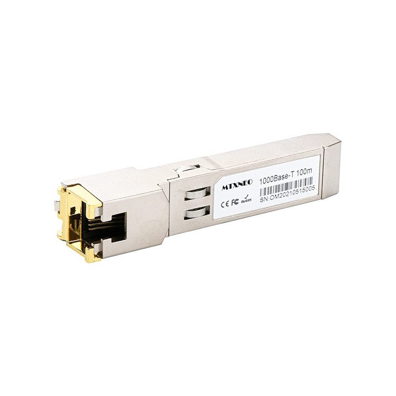 Image secondaire de Module 1G SFP à RJ45 - Module émetteur-récepteur de réseau d'émetteur-récepteur Ethernet en cuivre 1000Base-T Compatible pour Ci
