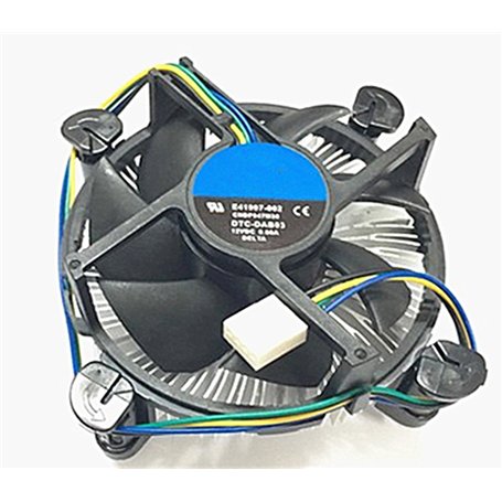 Core i3/i5/i7 Socket 1150/1155/1156 Refroidisseur CPU 4 broches avec dissipateur thermique en aluminium et ventilateur de 3