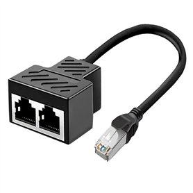 Adaptateur répartiteur de câble Ethernet RJ45
