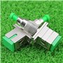 FC/APC (mâle) vers SC/APC (femelle) SM-9/125 Fibre optique hybride Adaptateur FC-SC