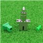 FC/APC (mâle) vers SC/APC (femelle) SM-9/125 Fibre optique hybride Adaptateur FC-SC