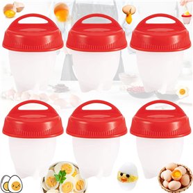 dcas 6 Pièces Cuiseur d'Oeufs Coquetier