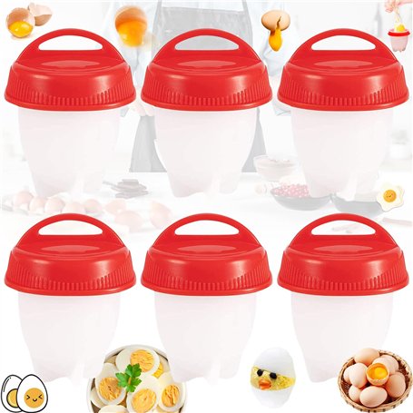 dcas 6 Pièces Cuiseur d'Oeufs Coquetier