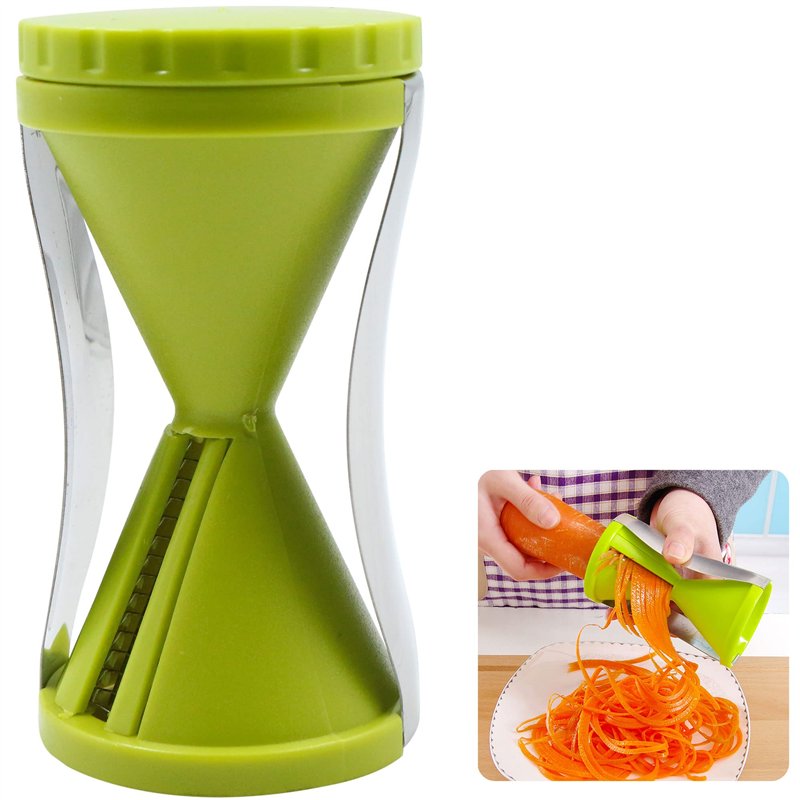 Coupe Légumes en Spirale Spiraliseur - Spaghettis de Spiralizer Manuel Multifonction pour Nouilles, Carotte, Concombre, Courgette