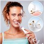 Lushly 4 Pièces Accessoires de Buse pour Waterpik Buccal, Jet Dentaire Tips, Irrigants Buccaux, Jet d'Eau Dentaire de Buse, Arro