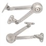 Tuggui Lot de 2 compas à système d’amortissement pour abattants de portes relevables de placard de cuisine