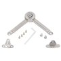Tuggui Lot de 2 compas à système d’amortissement pour abattants de portes relevables de placard de cuisine
