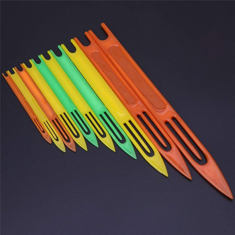 Image secondaire de CADANIA Filet de pêche pour réparation de Filets de pêche, 10 pièces, navettes en Plastique, réparation, Tissage