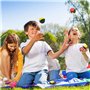 8 PCS Balles Jonglerie Balle de Jonglage de Cirque en Cuir PU Sacs de Haricots de Jonglerie pour Enfants et D