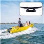 NAISHIZZH UKFDC-135 Lot de 4 taquets en Nylon avec Base fermée, Quai, Pont, canoë, Bateau à Voile (Comprend Uniquement Les Cramp