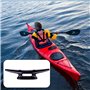 NAISHIZZH UKFDC-135 Lot de 4 taquets en Nylon avec Base fermée, Quai, Pont, canoë, Bateau à Voile (Comprend Uniquement Les Cramp