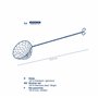 Kela 77924 lot de 4 passoires à fondue, acier inoxydable