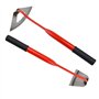 Asotagi Binette de jardinage portable en acier pour désherber et ameublir le sol Outil de jardinage