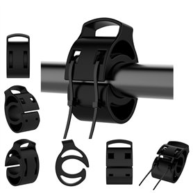 LICHIFIT Kit de fixation universel en silicone pour guidon de vélo Garmin Forerunner GPS montre TomTom Polar Suunto GPS montres